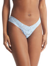 Hanky Panky Daily Lace™ Low Rise Thong in Fresh Air Blue