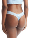 Hanky Panky Daily Lace™ Low Rise Thong in Fresh Air Blue