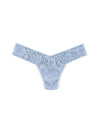 Hanky Panky Daily Lace™ Low Rise Thong in Grey Mist
