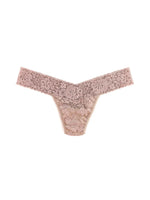 Hanky Panky Daily Lace™ Low Rise Thong in Taupe