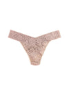 Hanky Panky Daily Lace™ Original Rise Thong in Taupe