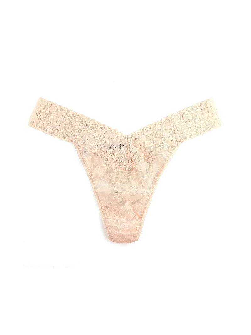 Hanky Panky Daily Lace™ Original Rise Thong in Vanilla